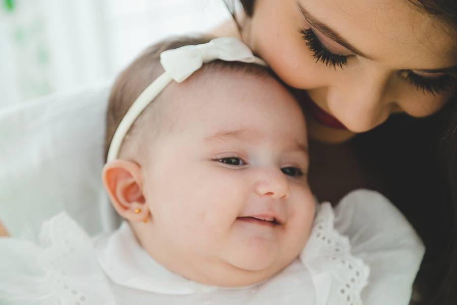 Gestante de Ensaio Amamentação