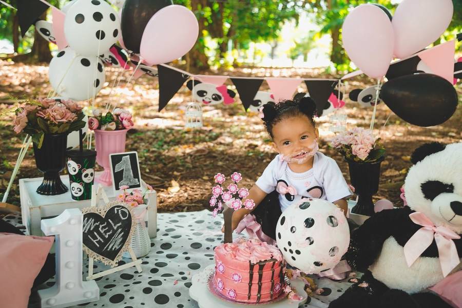 Infantil de Ensaio Smach The Cake