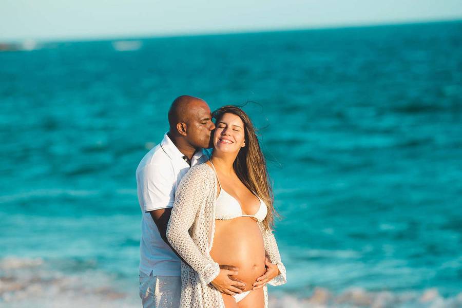 Gestante de Ensaio Gestante