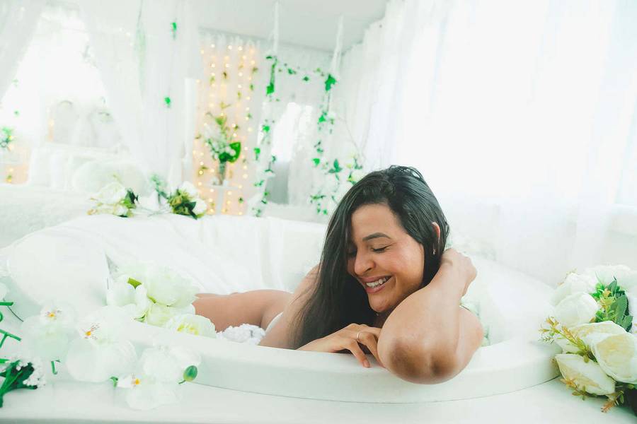 Pessoal de Ensaio Pessoal Banheira