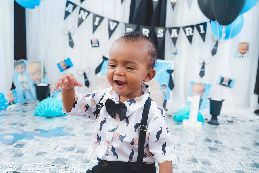 Infantil de Ensaio Aniversario Poderoso Chefinho