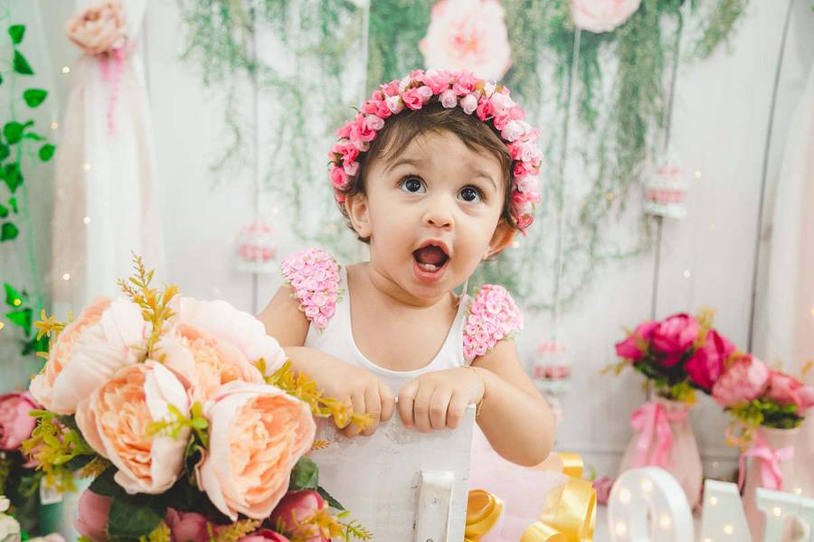 Infantil de Ensaio Infantil Smash The Cake