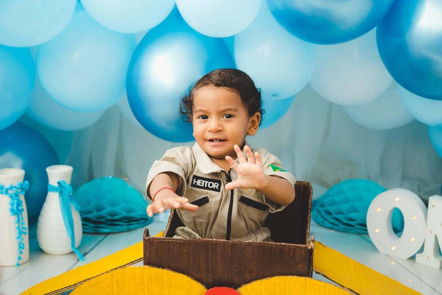 Infantil de Ensaio Smash The Cake