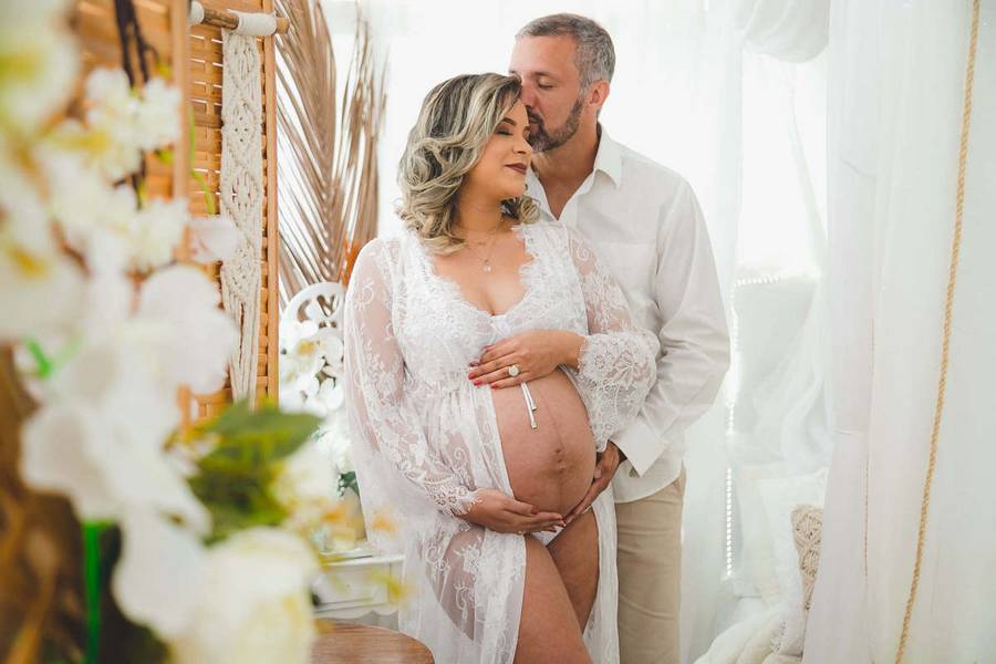 Gestante de Ensaio Gestante 