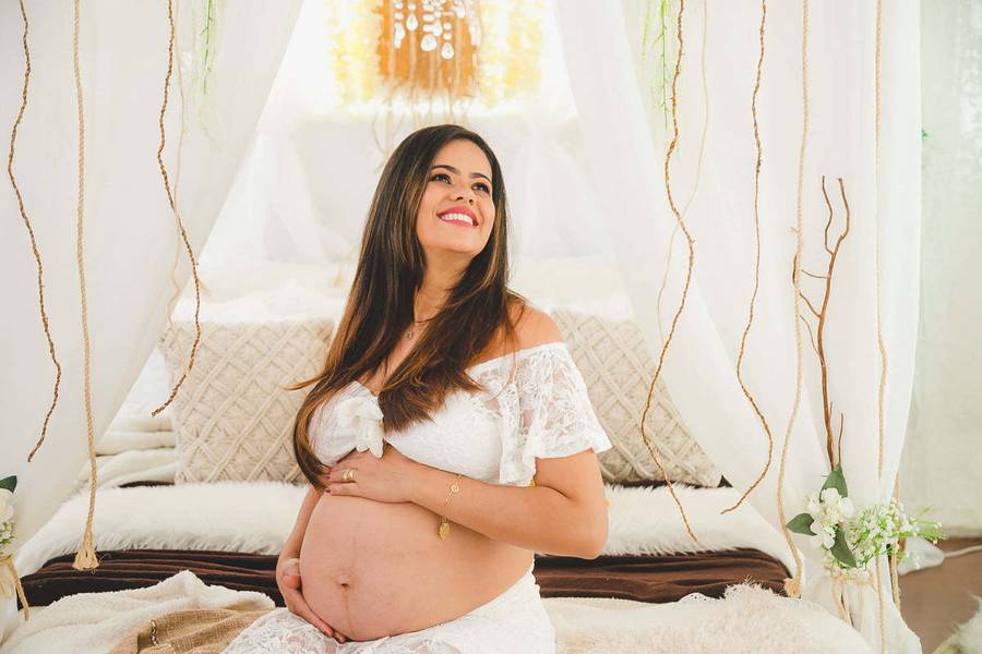 Gestante de Ensaio Gestante