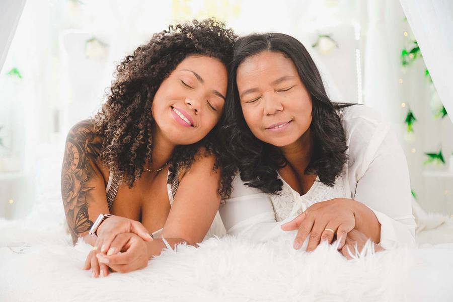 Família de Ensaio Mãe e Filha