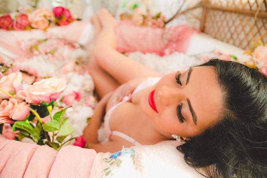 Gestante de Ensaio Gestante 