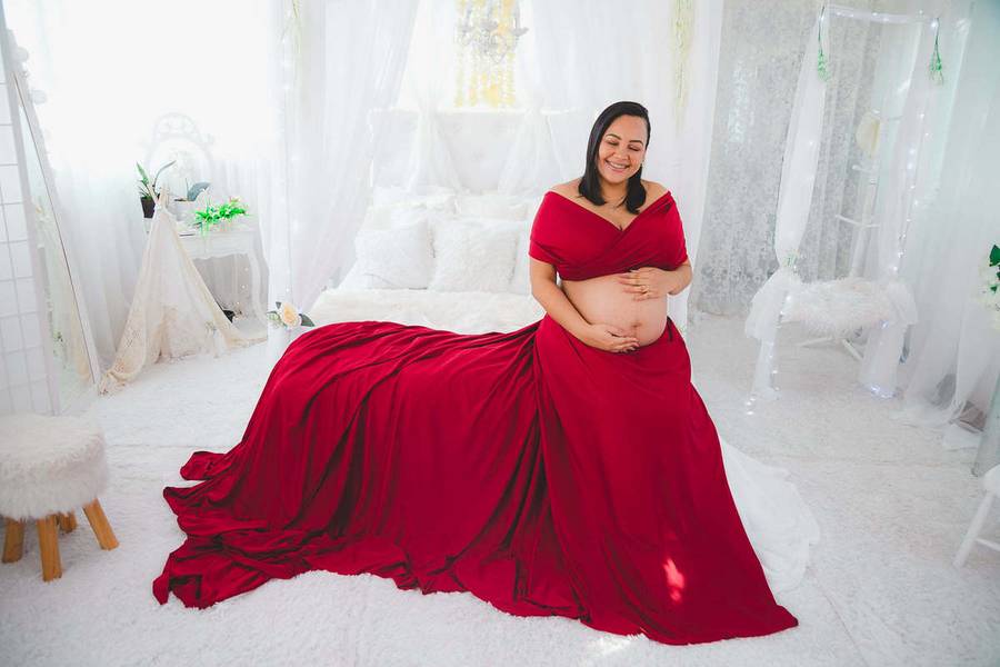 Gestante de Ensaio Gestante 