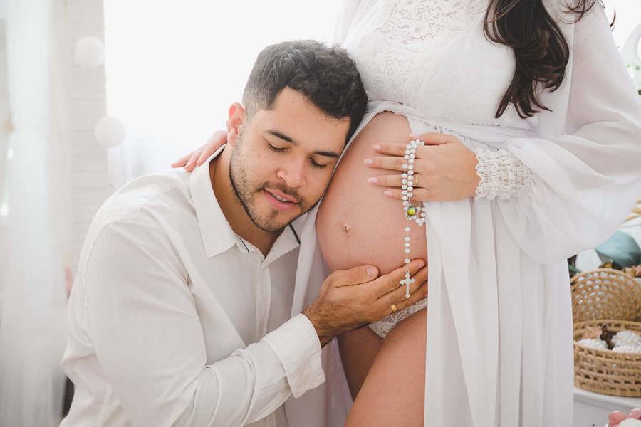 Gestante de Ensaio Gestante 