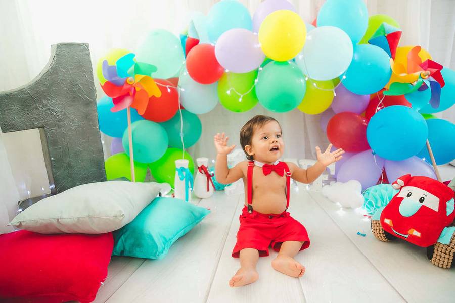 Infantil de Ensaio Smach The Cake