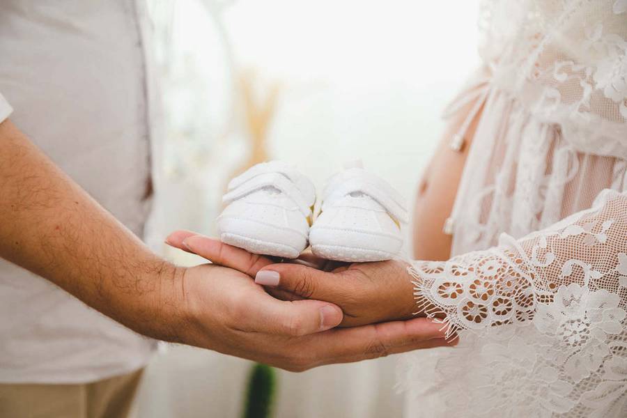 Gestante de Ensaio gestante