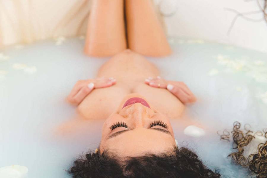 Gestante de Ensaio Gestante Quarto Rustico