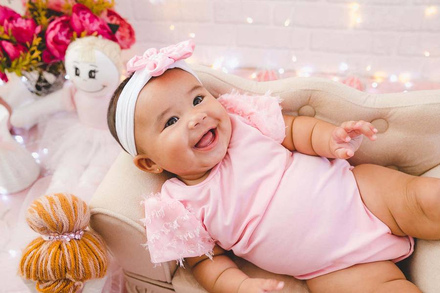 Infantil de Ensaio Infantil Smach The Cake