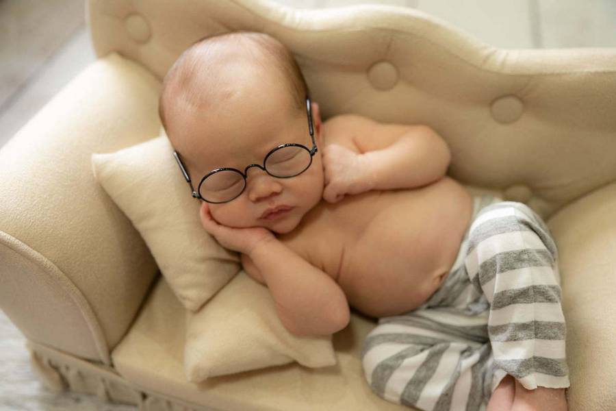 Infantil de Ensaio Newborn