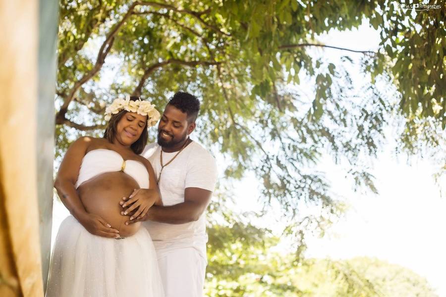 Gestante de Ensaio Gestante - Anjo