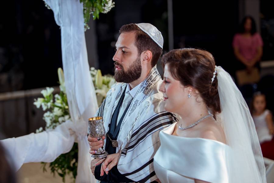 Casamentos de Nilson e Juliana - Casamento Judaico 