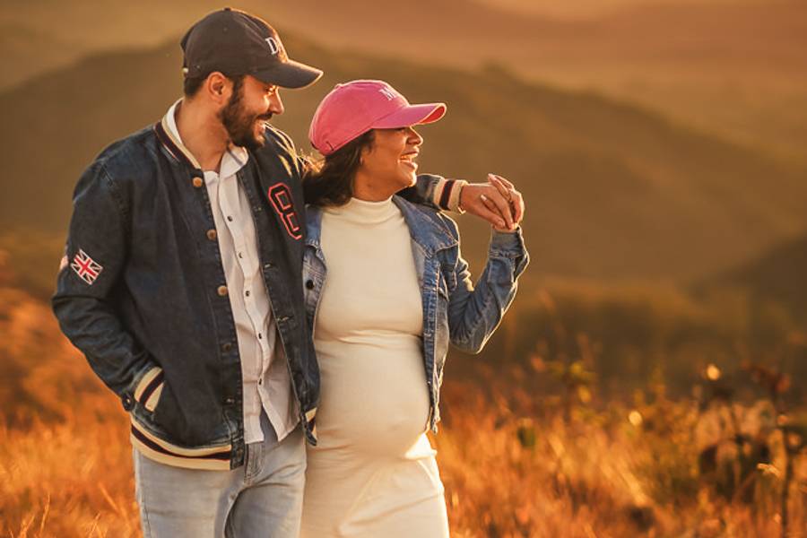 Gestante de A espera do Lucca - Larissa e Douglas