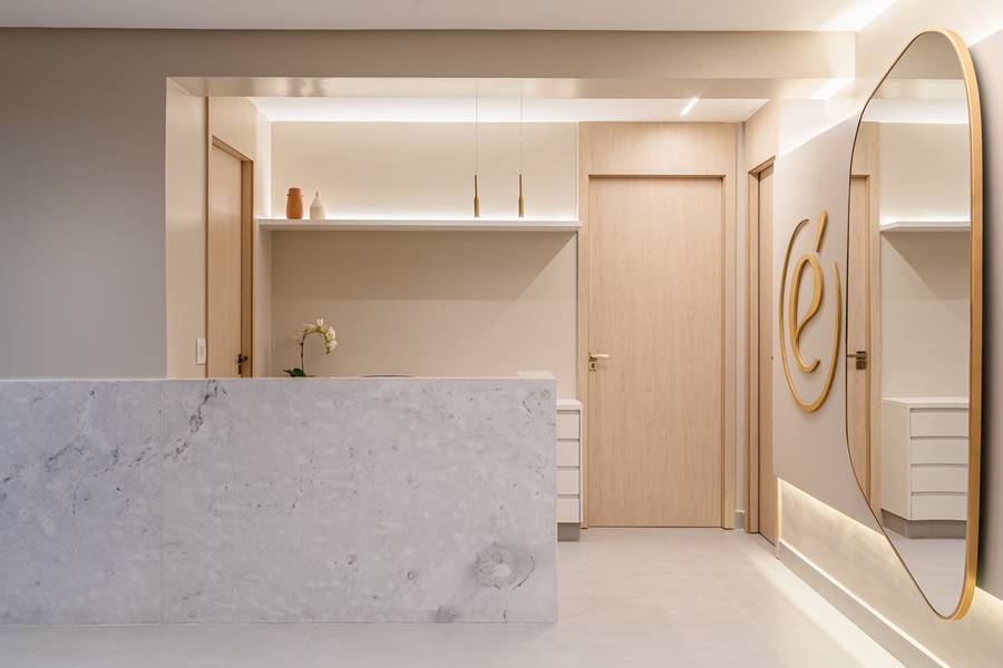 Arquitetura Comercial de Runa Arquitetura \\ Consultório Pryscilla