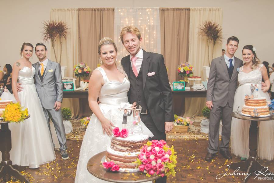 Casamento de Casamento Triplo