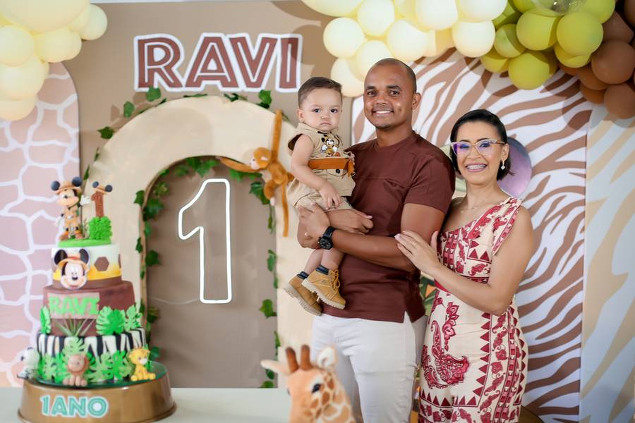 Aniversarios de Aniversário - RAVI - 1 ANINHO