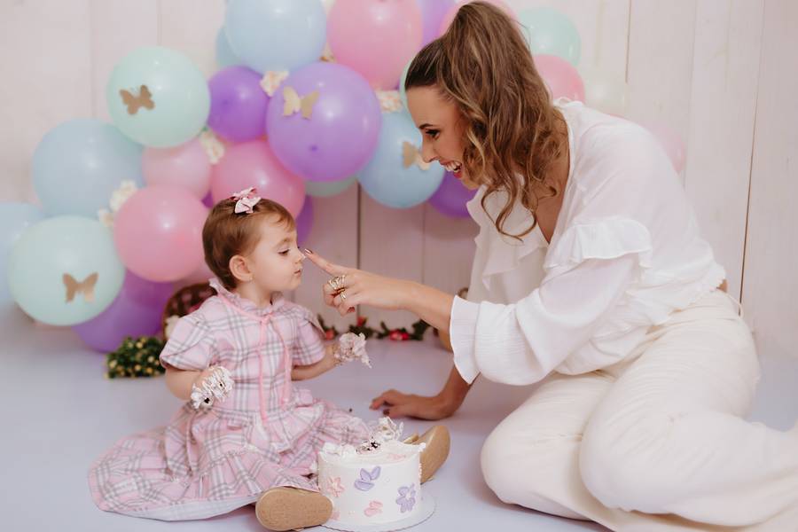 Ensaio Infantil de Smash the Cake - Elisa