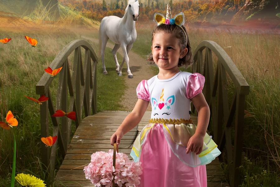 Fotografia Lúdica de Unicornio