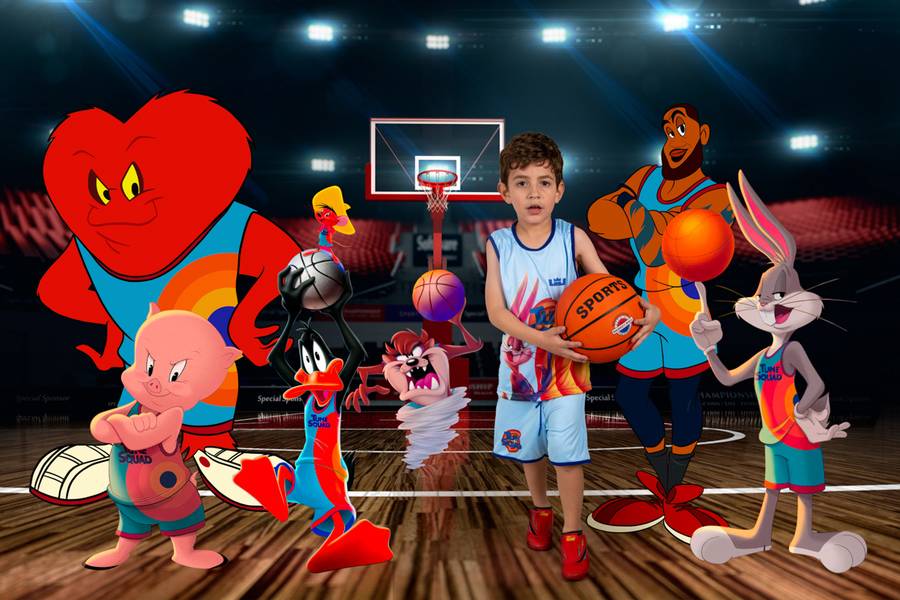 Fotografia Lúdica de Space Jam - O novo legado