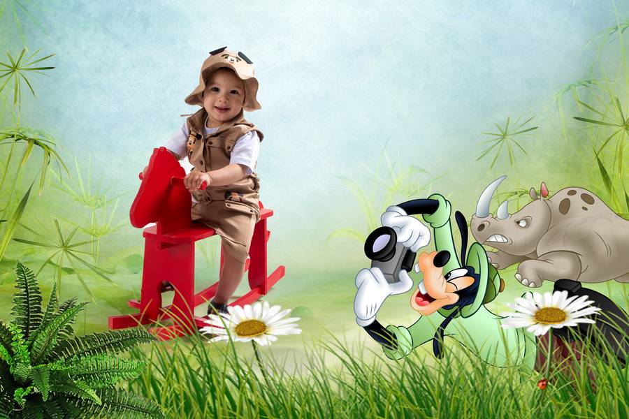 Fotografia Lúdica de Mickey Safari
