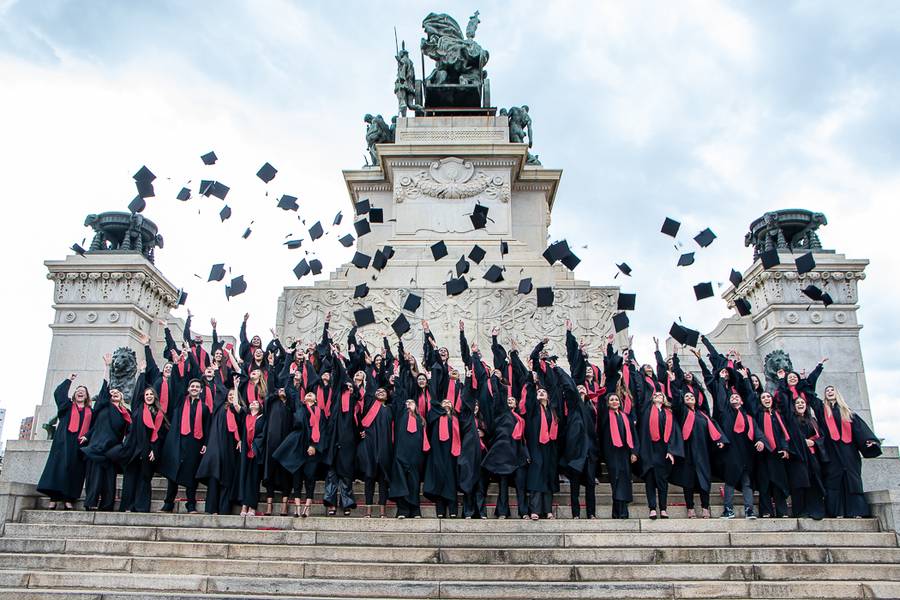 Formatura de Formandos de Odontologia Unicsul