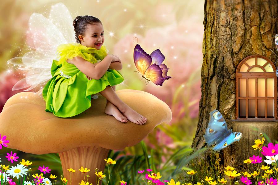 Fotografia Lúdica de Tinkerbell 