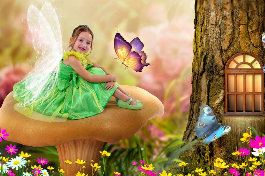 Fotografia Lúdica de Tinker bell - Sininho