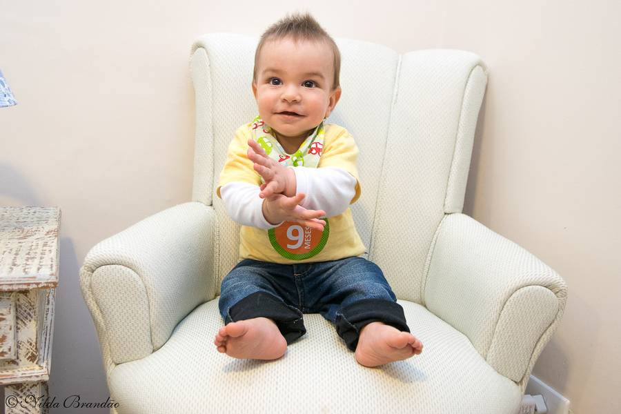 Bebês de Henrique 9 meses