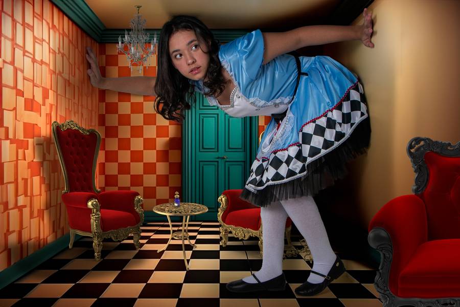 Fotografia Lúdica de Ensaio inspirado em Alice no País das Maravilhas