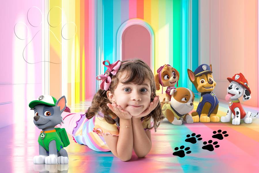 Fotografia Lúdica de Patrulha Canina