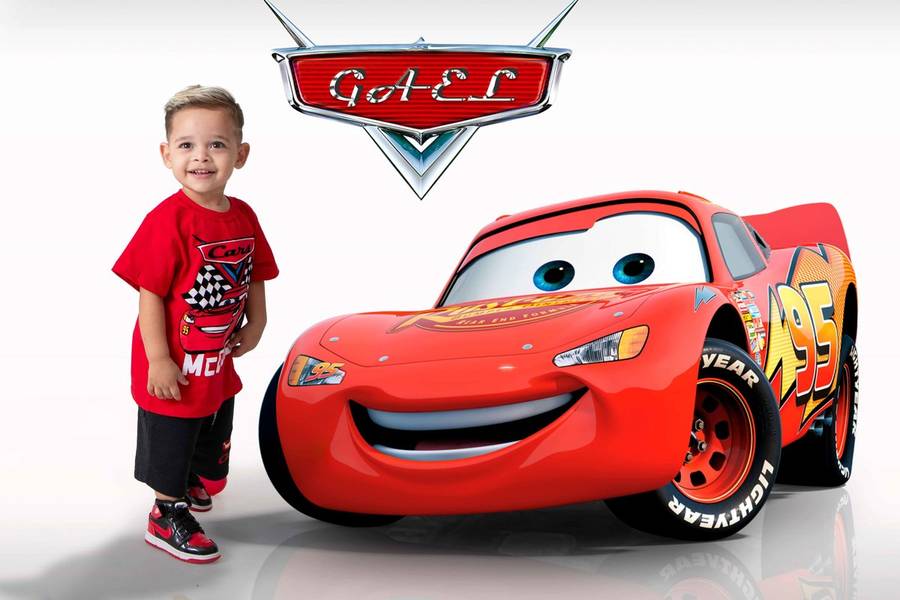 Fotografia Lúdica de Ensaio inspirado em Carros da Disney