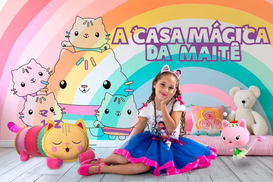 Fotografia Lúdica de Casa mágica da Gabby