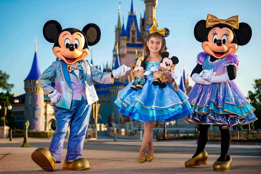 Fotografia Lúdica de 50 anos disney
