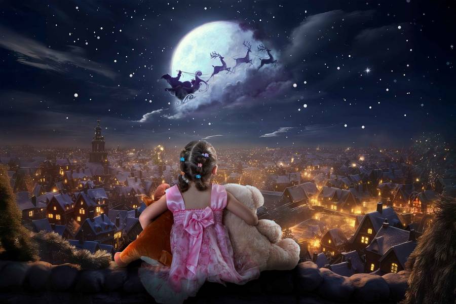 Fotografia Lúdica de Natal Mágico