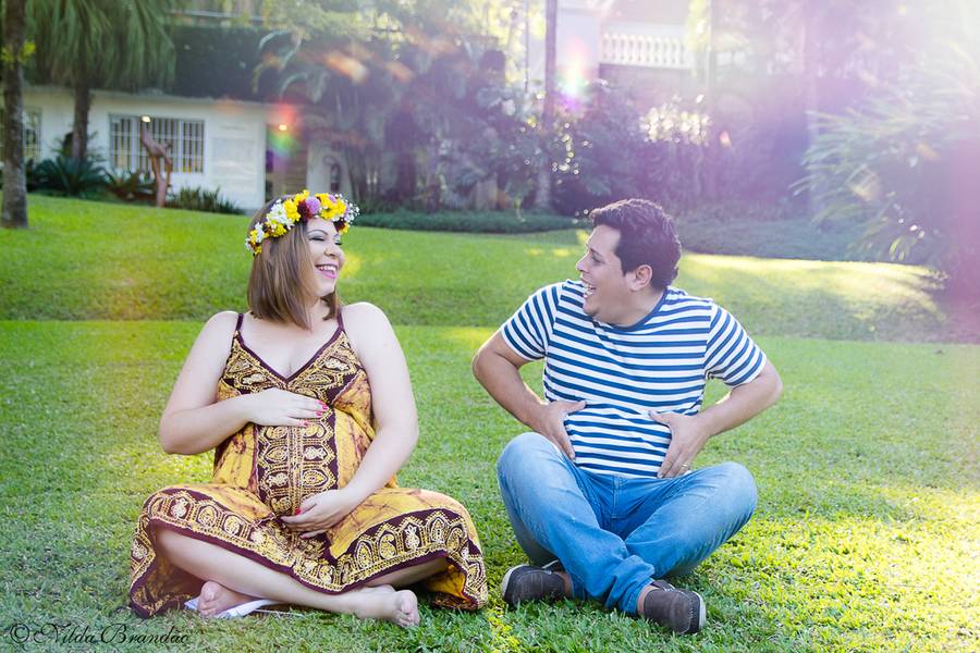 Gestante de Ensaio gestante