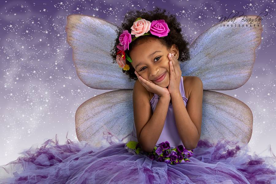 Fotografia Lúdica de Julia no mundo encantado