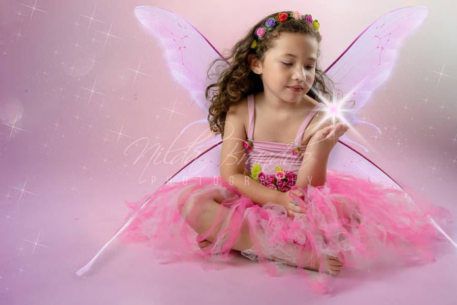 Fotografia Lúdica de Olivia no mundo do faz de conta