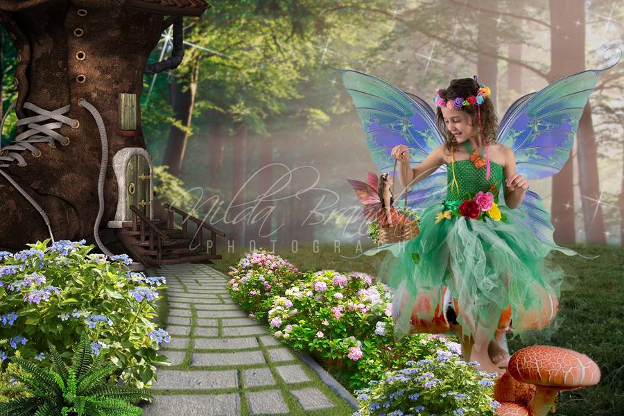 Fotografia Lúdica de Bella Nelly e Fadinha Rita