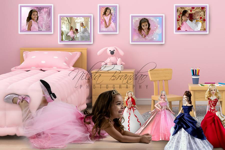 Fotografia Lúdica de Barbie Bianca