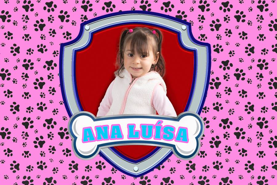 Fotografia Lúdica de Ana Luísa e a Patrulha Canina