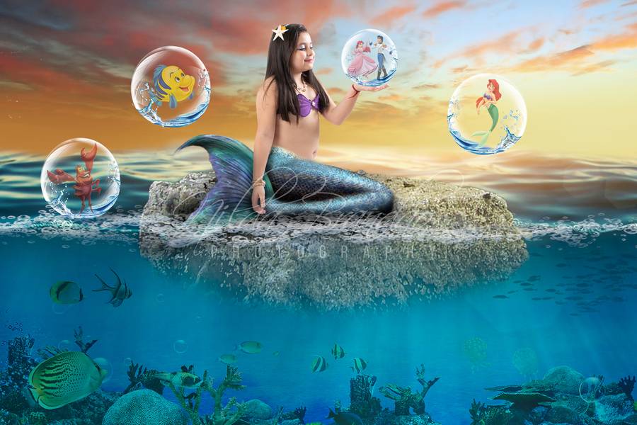Fotografia Lúdica de Sereia Emily 