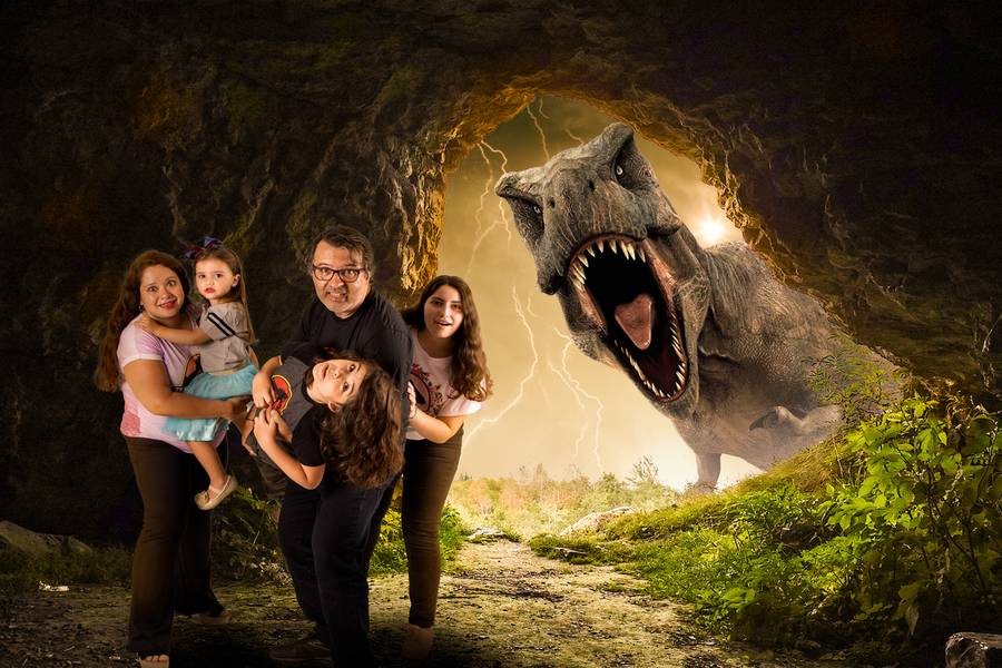 Fotografia Lúdica de Família aventura