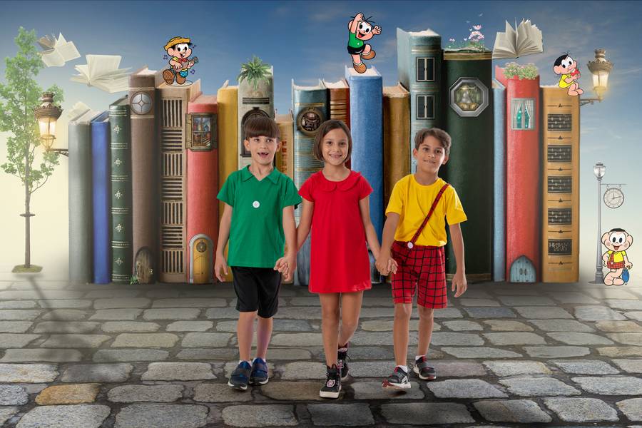 Fotografia Lúdica de A Turma da Fernada - Ensaio inspirado na Turma da Mônica