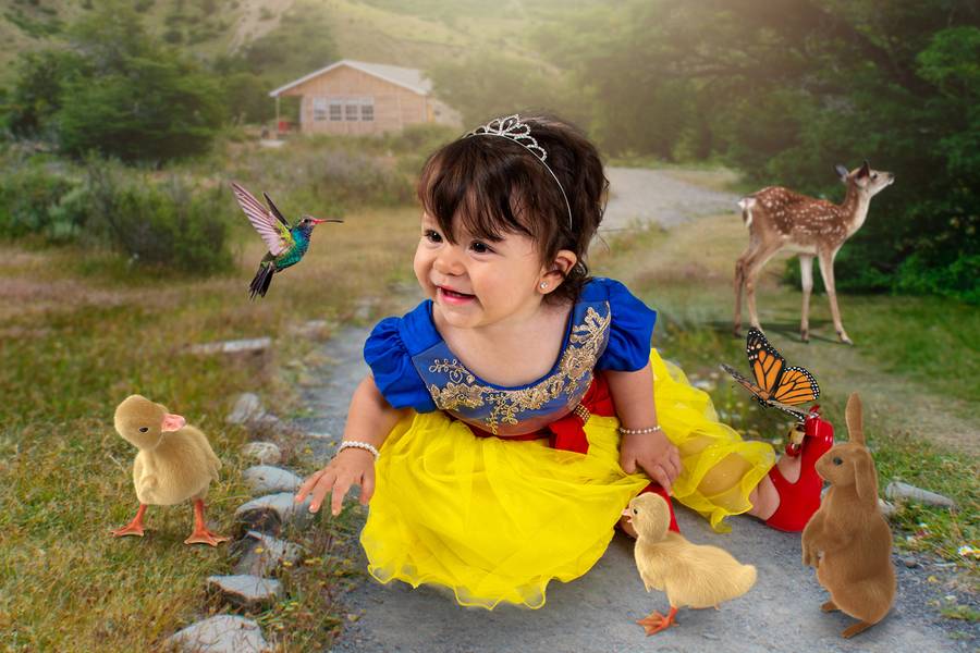 Fotografia Lúdica de Ensaio fotográfico inspirado na Branca de Neve