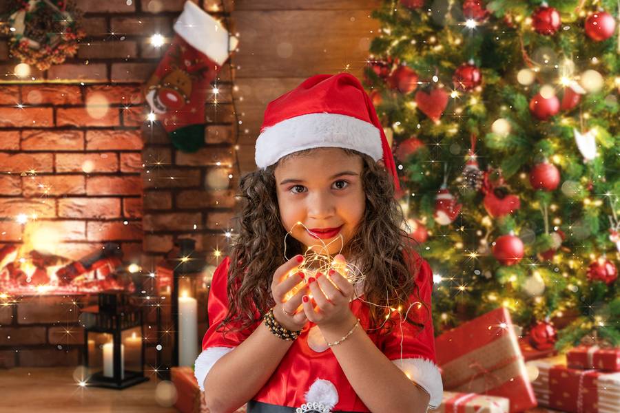 Fotografia Lúdica de Melhores fotos do ensaio de Natal
