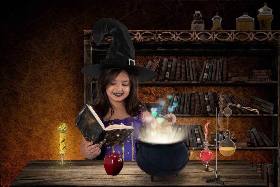 Fotografia Lúdica de Halloween da Glenda
